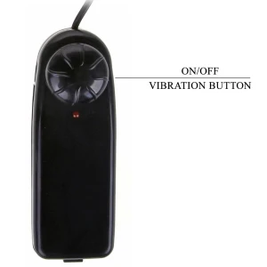 PRETTY LOVE - UNIVERSAL HARNESS SLIP MIT VIBRIERENDEM UND SQUIRTING-DILDO 15,5 CM MULATO